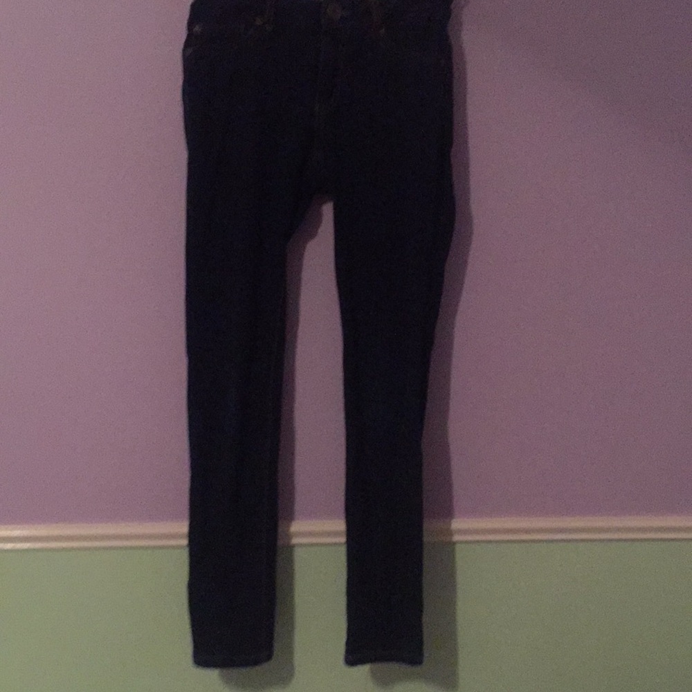 Girls Navy Skinny Jeans 👖